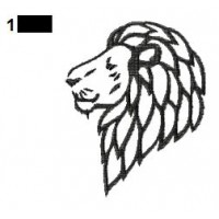 Lion Tattoo Embroidery Designs 31